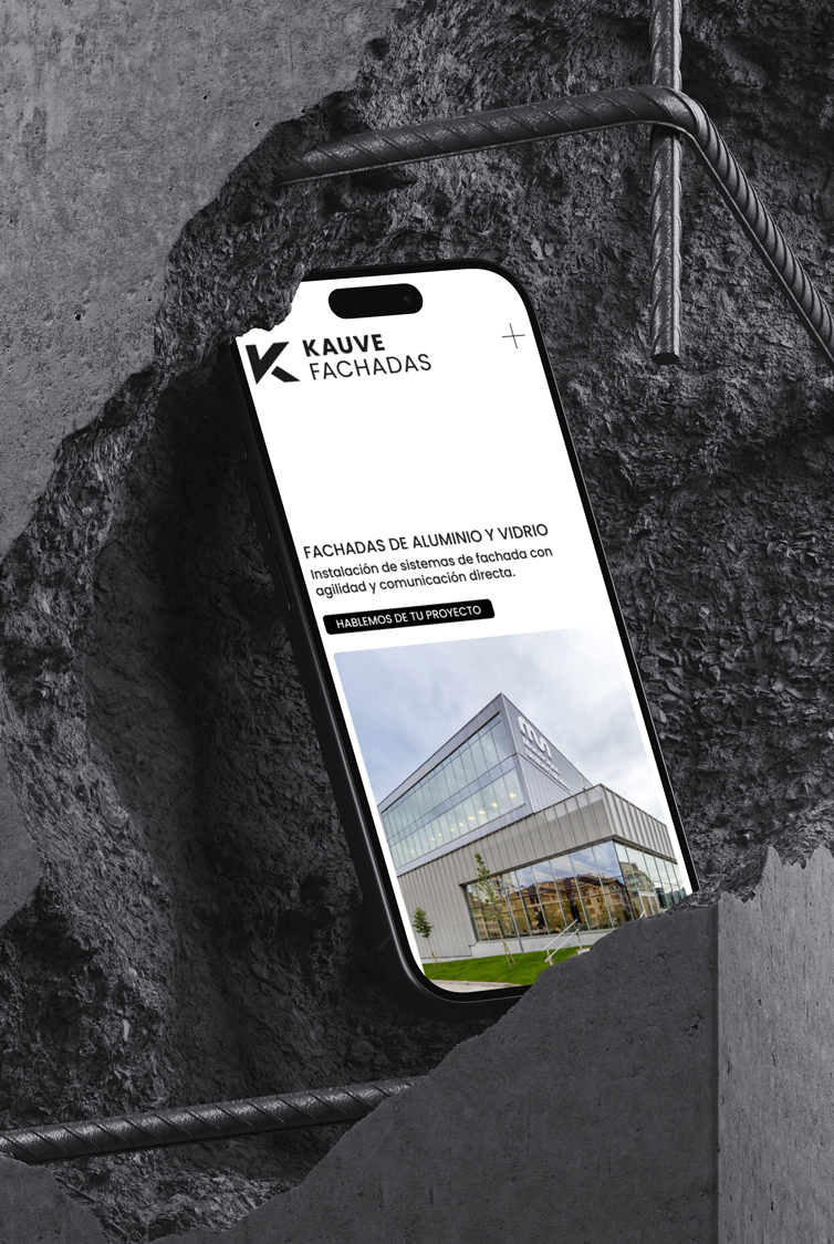 Website Kauve Fachadas